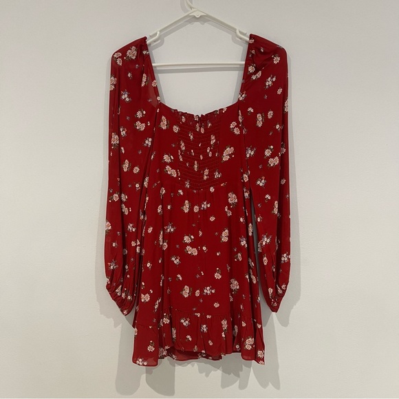 Reformation Cammi Mini Dress in Cassia - Picture 5 of 6